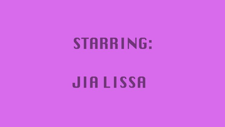 Impaled Jia Lissa Enjoys Fetish Creampie Pleasure