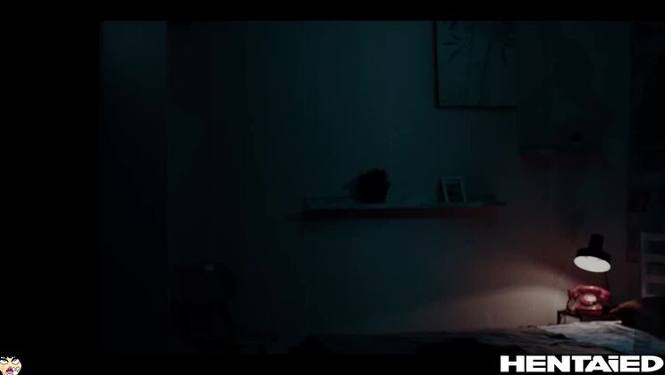 [Hentaied] - Under The Bed Fetish: Alissa Foxy’s Blowjob and Bukkake - Alissa Foxy