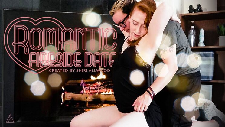 [ModelTime] - Shiri Allwood’s Romantic Fireside Shemale Experience - Shiri Allwood - Nicko Wolfe
