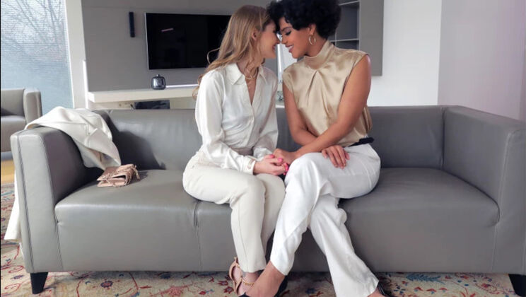 Tiffany & Selva’s Hairy POV Threesome - Confessions & Hot Action