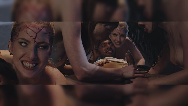 [Parasited] - Oliver Davis Takes Turns with 3 Hot Girls - Oliver Davis - Scarlett Alexis - Octavia Red - Myra Moans