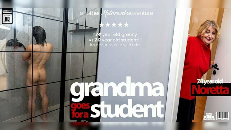 [Mature.nl] - Curvy 74-Year-Old Noretta Gets Fucked by Koudai - Noretta - Koudai