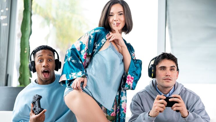 [Brazzers] - Standing doggystyle with Eve Sweet - she loves big cock and cumshots - Jesus Reyes - Eve Sweet