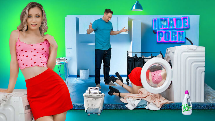 [IMadePorn] - Spanking and Fucking: Lily Blossom's Debut - Brad Knight - Lily Blossom