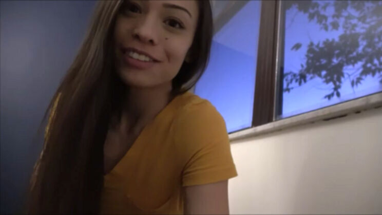 [FamilyTherapy] - Petite Teen's Goodnight POV Blowjob - Natasha Ty