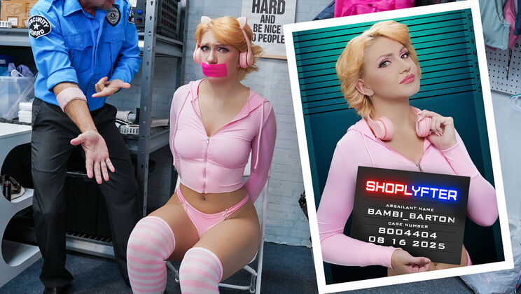 Blonde Sucking Cock Before Taking a Load