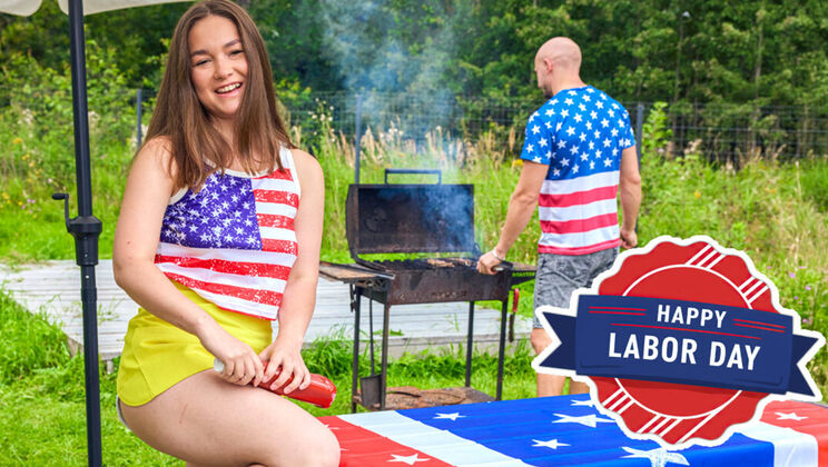 [ClubSweethearts] - Natural Tits Hazel Grace Handjob and Blowjob - Hazel Grace - Aleks Sam