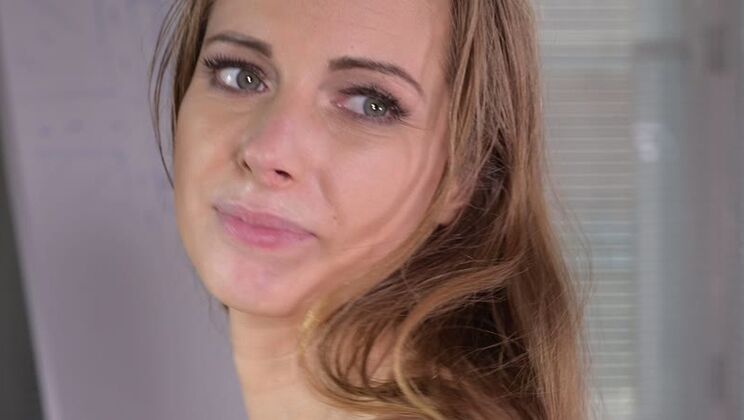 [PornWorld] - Green-Eyed Finnish Officer Kinuski Toys with Her Perfect Tits and Pussy - Jay Snakes - Kinuski Kakku