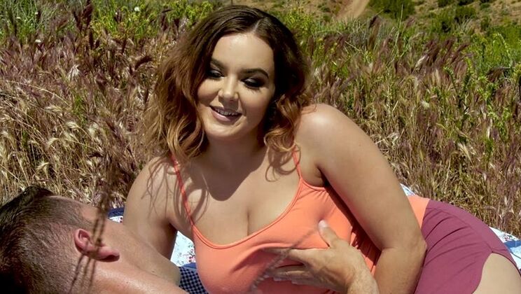 [PornWorld] - Curvy Natasha Nice deep blowjob with big tits showing cleavage, outdoor miniskirt scene GP1241 - Ramon Nomar - Natasha Nice