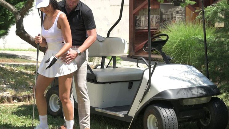 [PornWorld] - Hole In One: Vince Karter’s Rough Ride on Asia Vargas Outdoors - Vince Karter - Asia Vargas