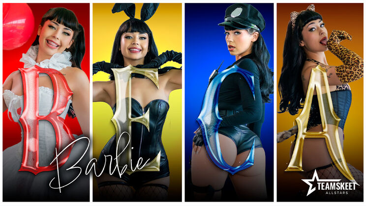 [TeamSkeetAllStars] - Wild October Fun with Beca Barbie - Charles Dera - Beca Barbie