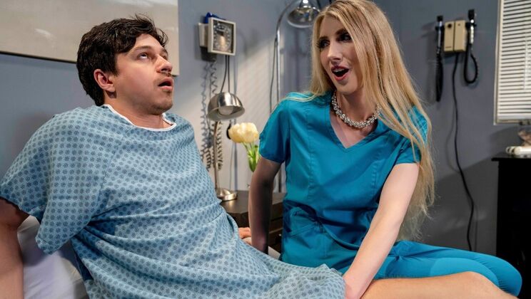 [TransSensual] - Hospital Anal with Blonde Nurse Janelle - Janelle Fennec - Dakota Wonders