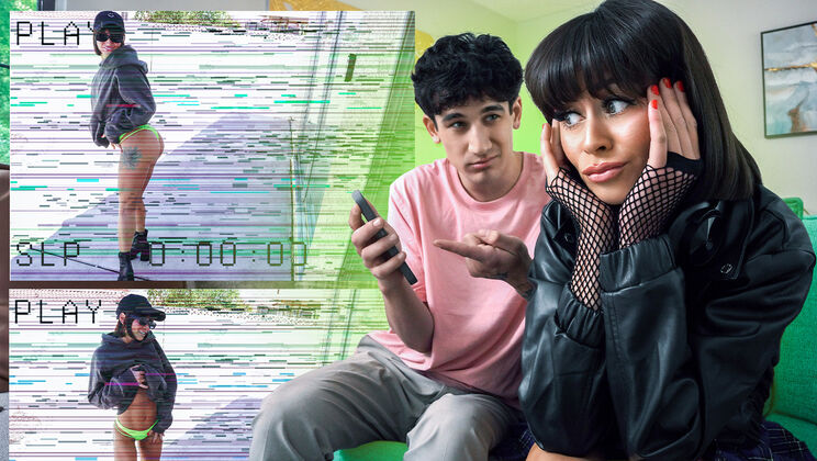 [MyBabysittersClub] - Young Skinny Babysitter vs Older Man Spanking