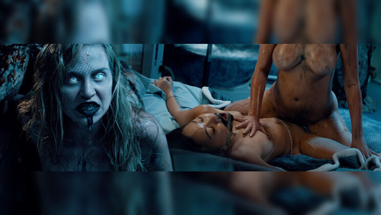 Kimmy Kim Asian Lesbian Scissoring Innocent Face Blake Blossom