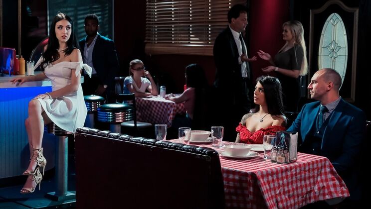 [DigitalPlayground] - Intense Lesbian Scissoring and Pussy Worship Video - Gina Valentina - Jade Baker