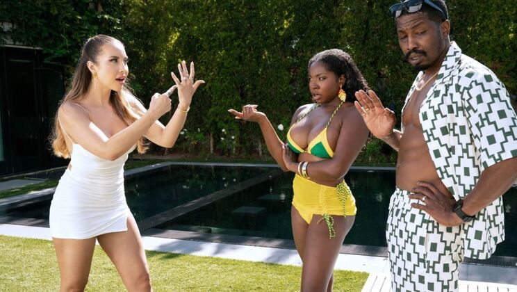 [DigitalPlayground] - Black Male and Caucasian Female Sex - Isiah Maxwell - Amari Anne - Melissa Stratton