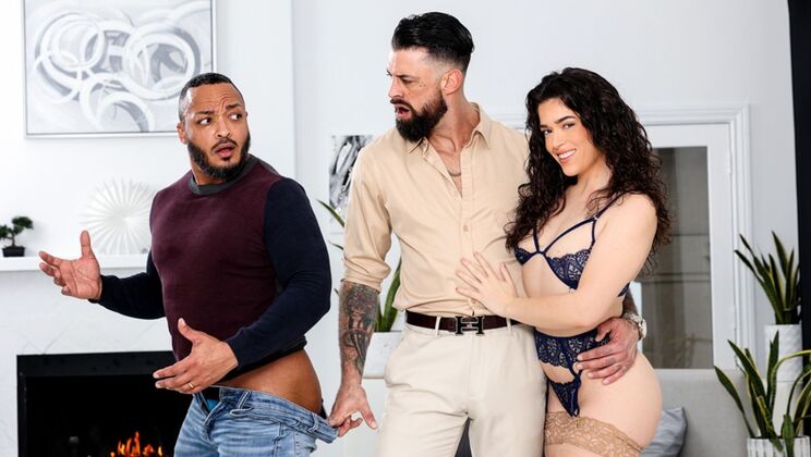 [Devil'sFilm] - All or Nothing: Victoria Voxxx, Dillon Diaz, Alpha Wolfe in a Bi Fling