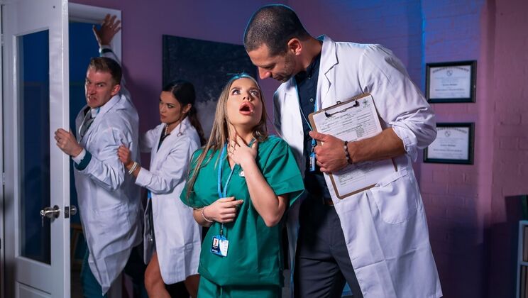 [DigitalPlayground] - Big Tits Blonde Nurse Alessandra Jane Fucks Doctor Jay Snakes Hardcore - Alessandra Jane - Jay Snakes