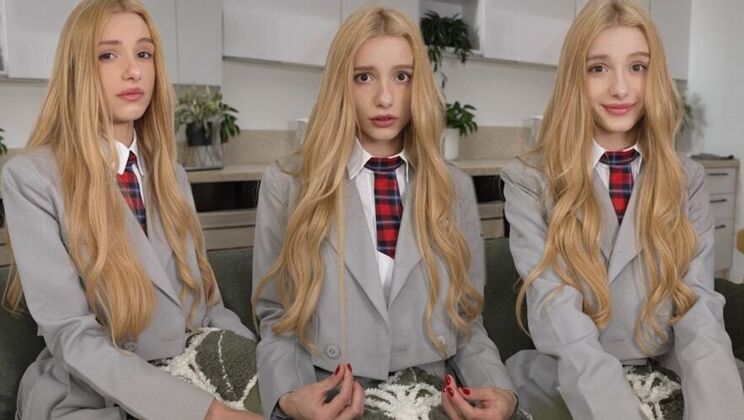 Carla Cute Big Tits Blonde Doctor Scene