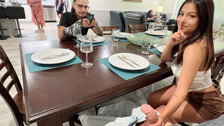 [Let'sPostIt] - Parker Ambrose Gets a Sneaky Blowjob and Fucks Doggystyle - Parker Ambrose - kate legend