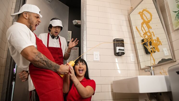 [RKPrime] - Voluptuous Woman 20s Gets Facial Cumshot After Blowjob and Cowgirl - Mike Ox - Aleksa Mink