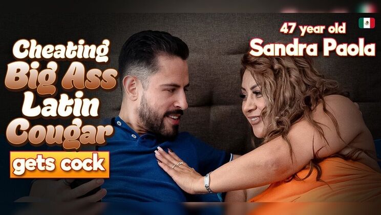 [Mature.nl] - Shaved Mature Pussy Doggystyle Pounding from Young Lover - Sandra Paola - El Tigre Salcido