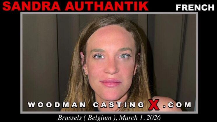 [WoodmanCasting] - Blonde MILF Sandra Authantik Perfect Body Casting - Sandra Authantik