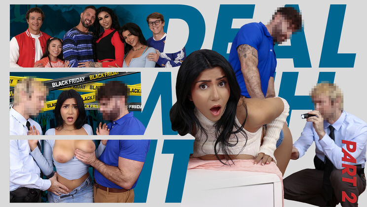 [PervzSingles] - Big Ass Thong Fuck in Threesome with Deepthroat - Chad Alva - Roxie Sinner - Ken Feels