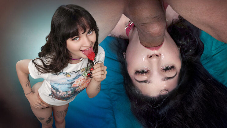 [DadCrush] - Face Fuck Cure for Cock Addict Remi Raw - Jason Sarcinelli - Remi Raw