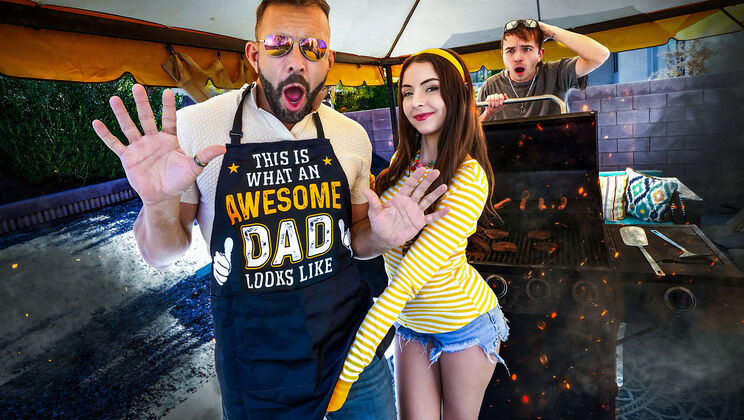 [FamilyStrokes] - Supportive Obedient Girl Drains Cock For Daddy's White Sauce - Will Pounder - Serena Hill