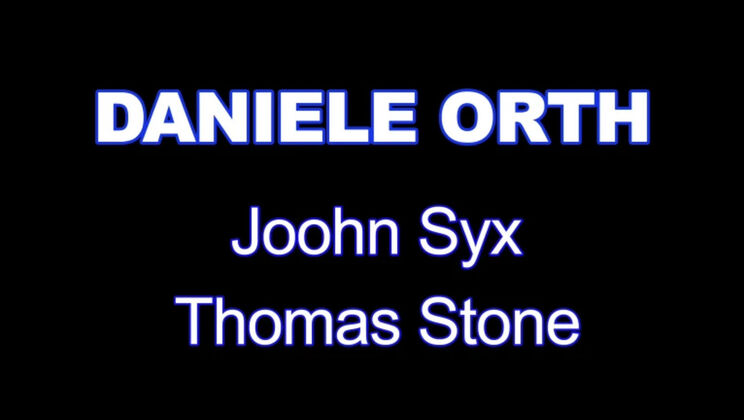 [ScenesXXXX] - Daniele Orth's DP Fantasy - Anal, Spanking, Cumshot - Daniele Orth