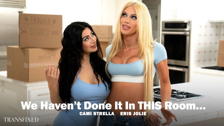 [Transfixed] - Blonde and Brunette Tattooed Babes Share Hardcore Threesome - Cami Strella - Eris Jolie