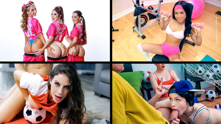 Headband and Pigtail: Team USA vs International Babes Compilation